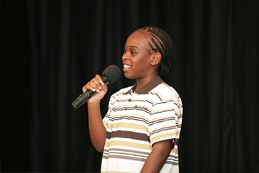 Young Person Speaking