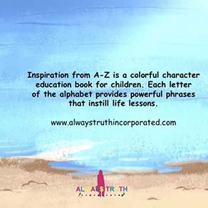 Inspiration from A-Z is a Colorful Character Education Book for Children