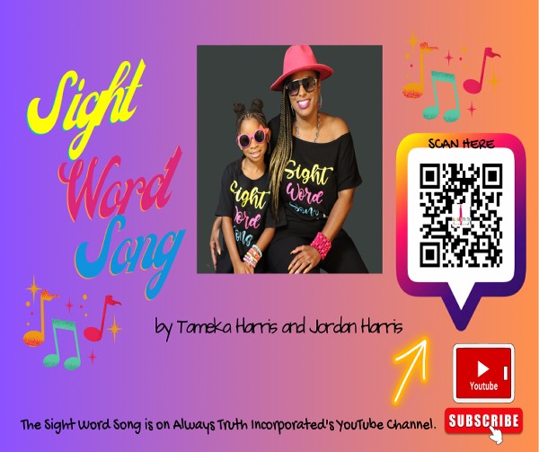 Sight Word Song Poster